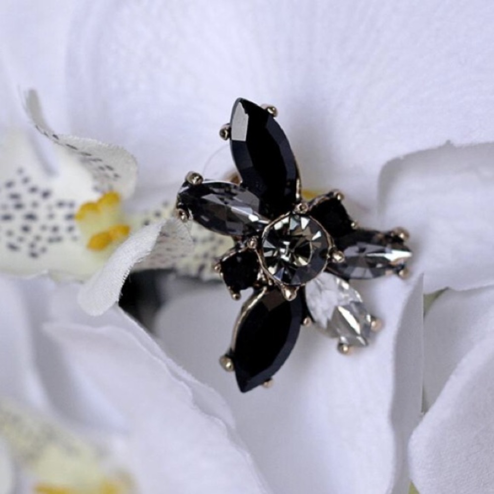 🆕 DANICA Crystal Statement Earrings - Picture 7 of 8